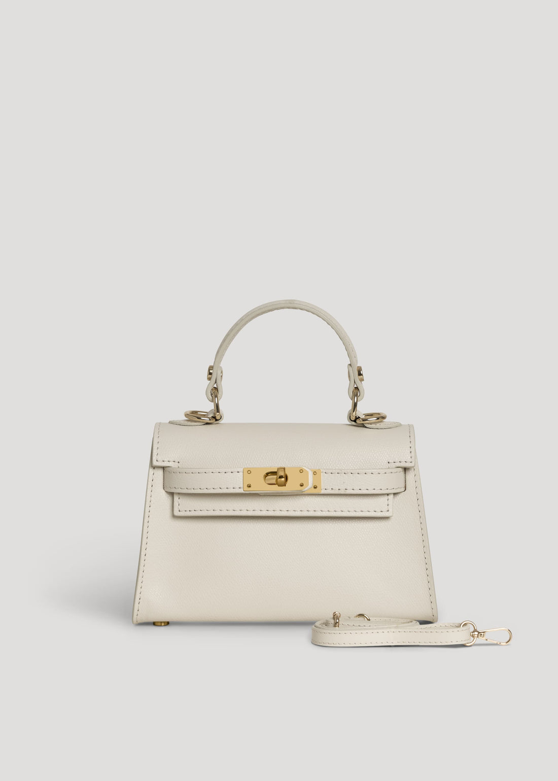 Borsa Victoria in pelle Epson Beige - Voemièn