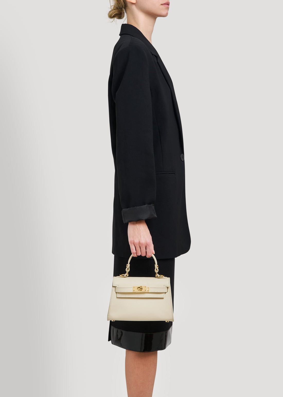 Borsa Victoria in pelle Epson Beige - Voemièn
