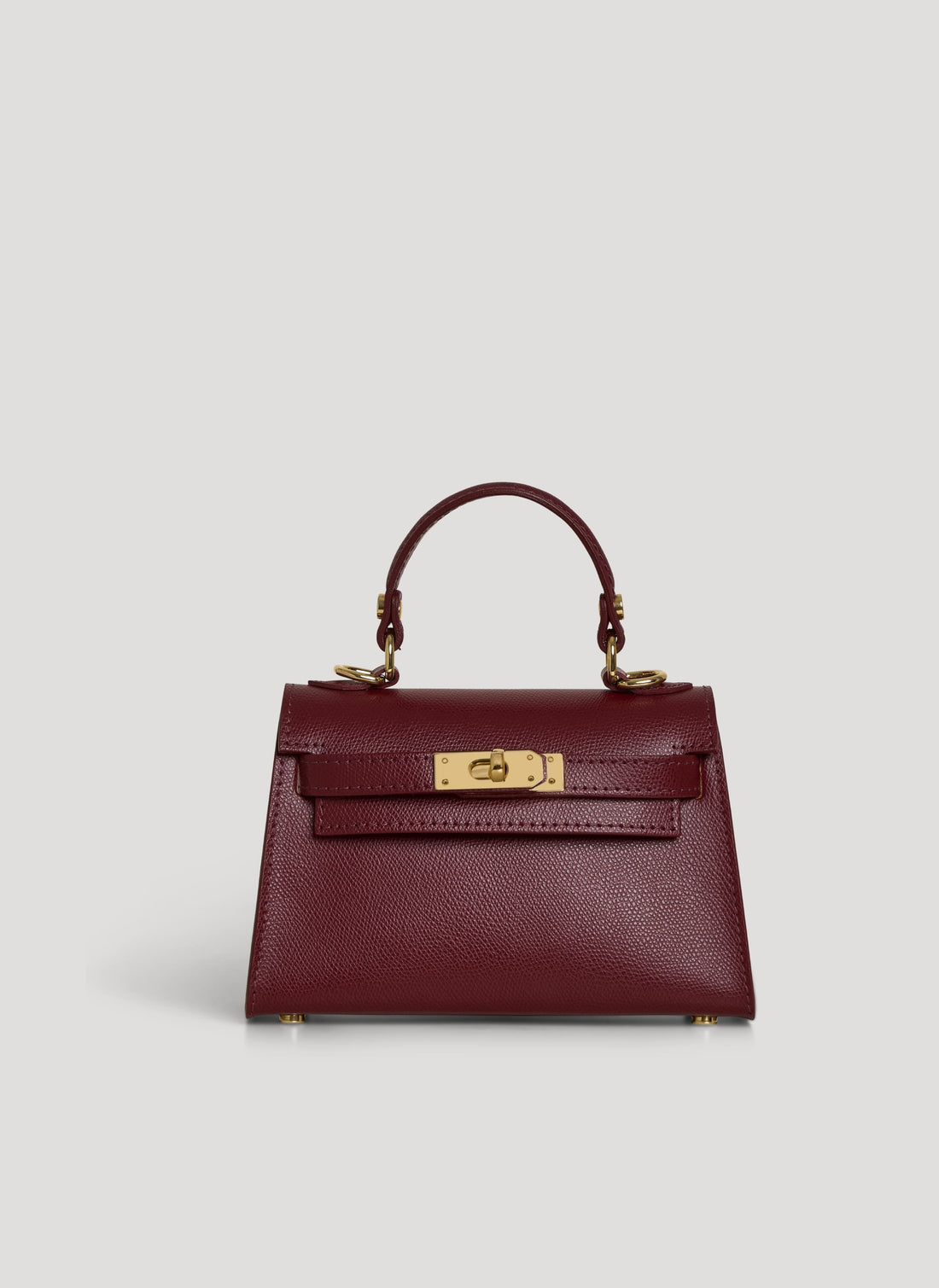 Borsa Victoria in pelle Epsom Borgogna - Voemièn