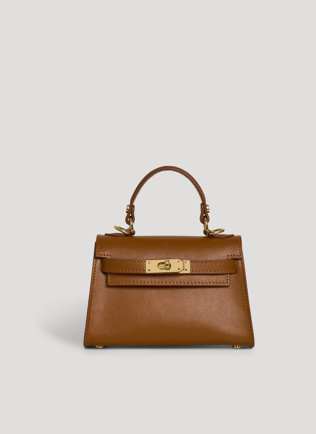 Borsa Victoria in pelle Epsom Cuoio - Voemièn