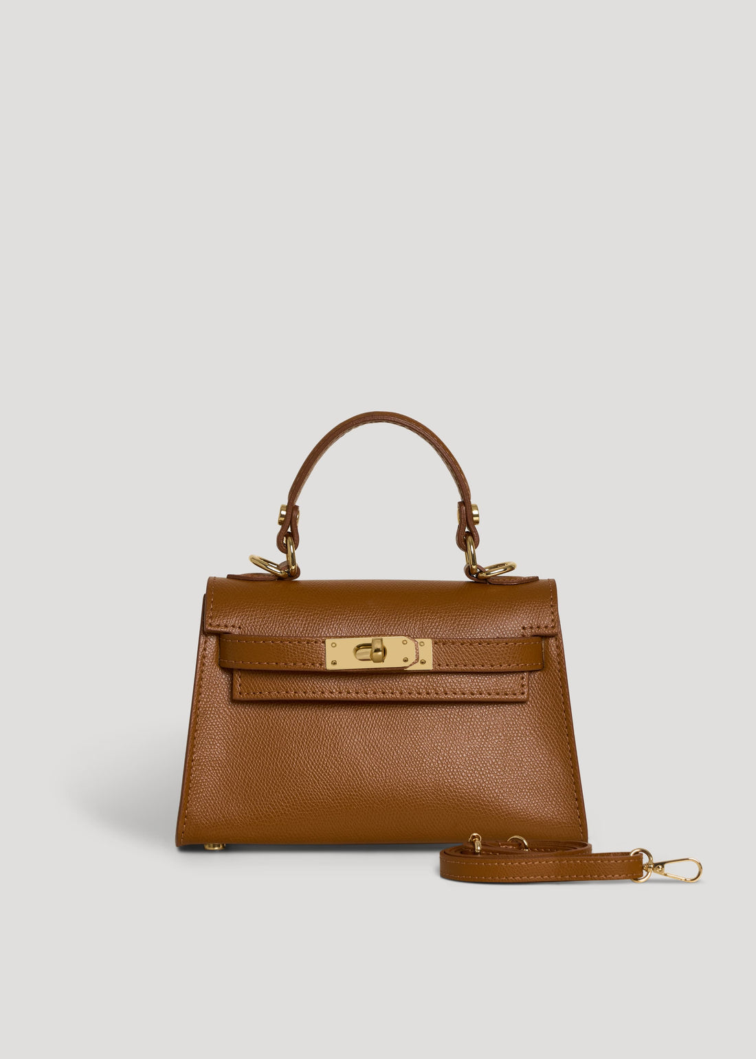 Borsa Victoria in pelle Epson Cuoio - Voemièn