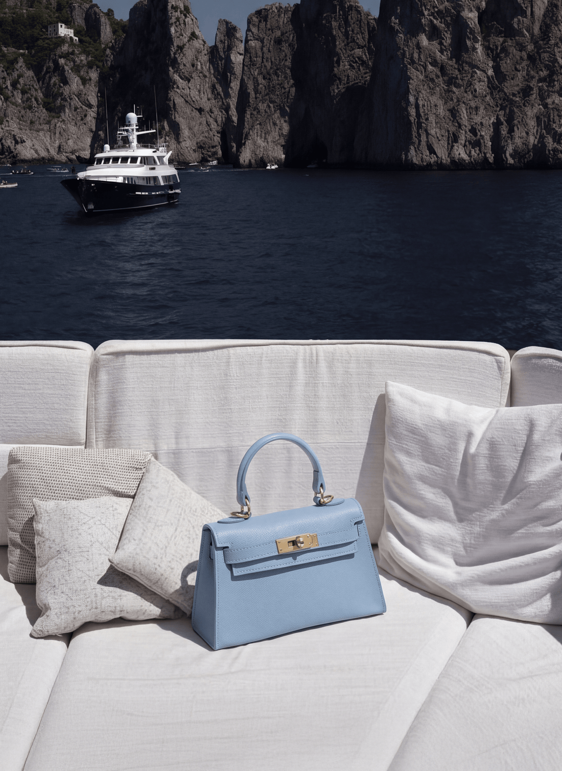 Borsa Victoria in pelle Epson Denim - Voemièn
