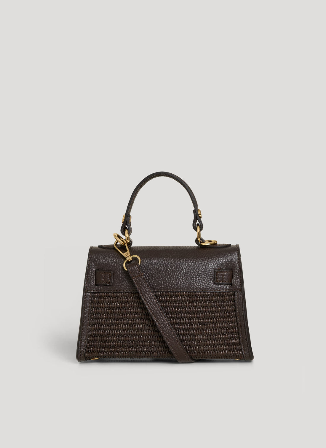 Borsa Victoria in Pelle e Rafia Limited Edition Testa di Moro - Voemièn