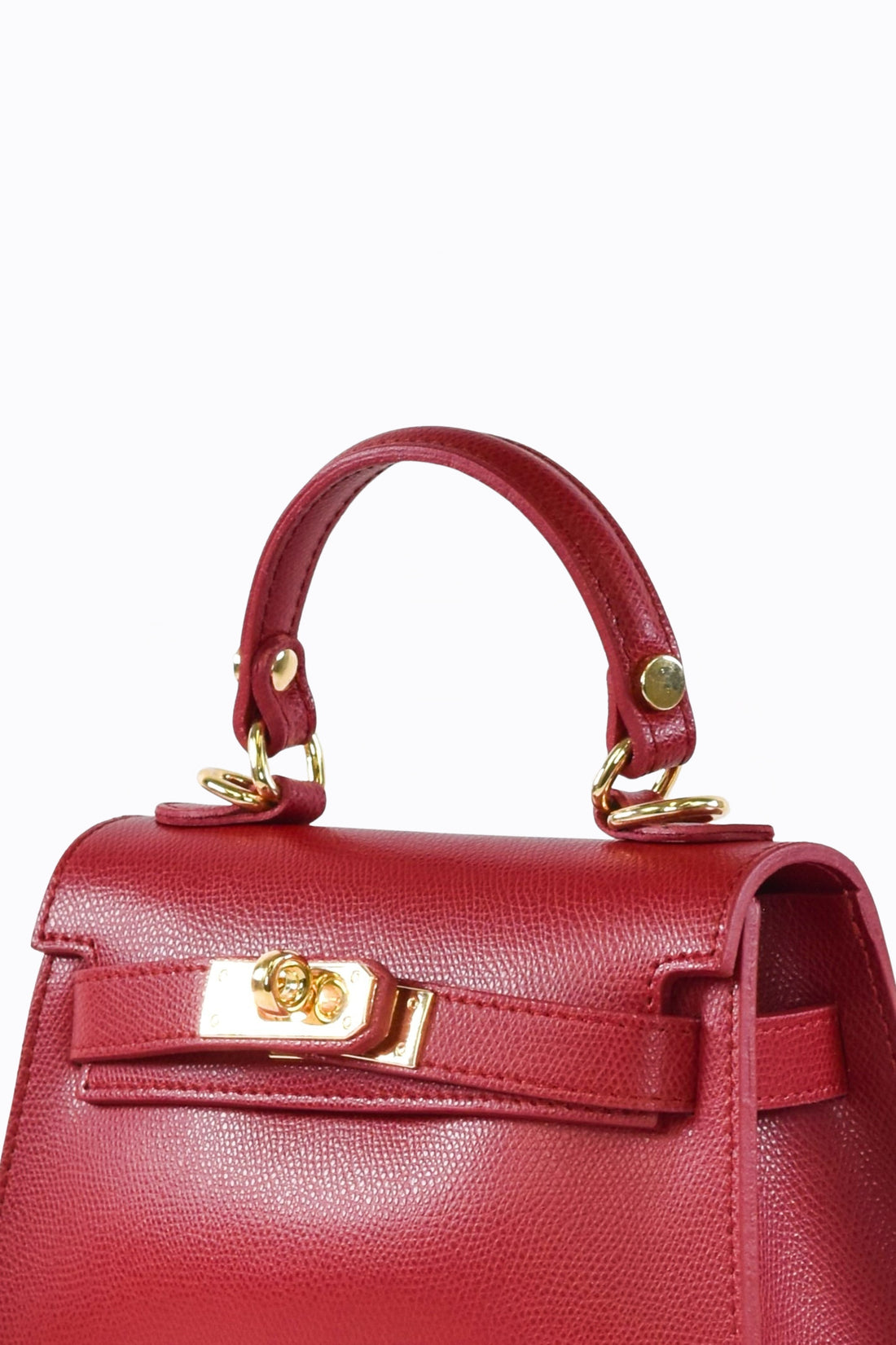 Borsa Victoria in pelle Epson Rosso Scuro