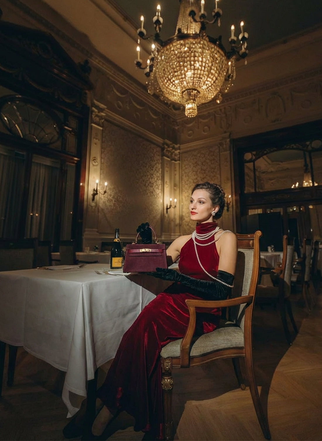 Freydis bag in Beige dollar leather