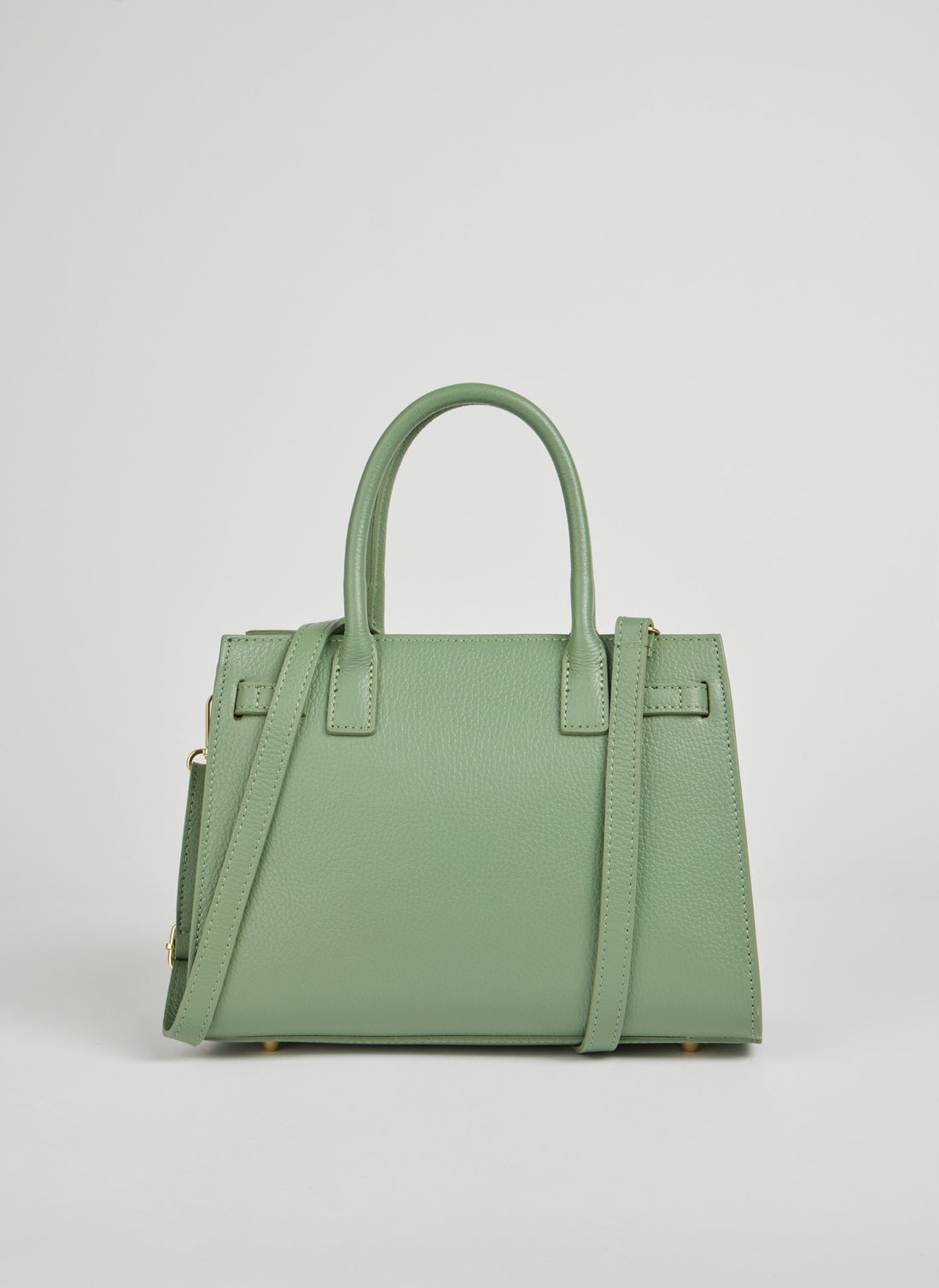 Borsa Grace in pelle Togo Verde Menta