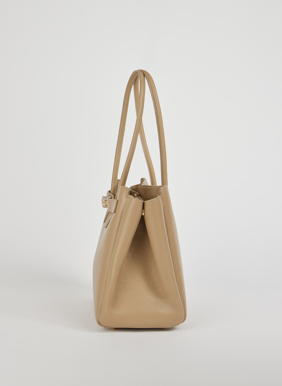 Borsa Béatrice in Pelle Togo Sabbia