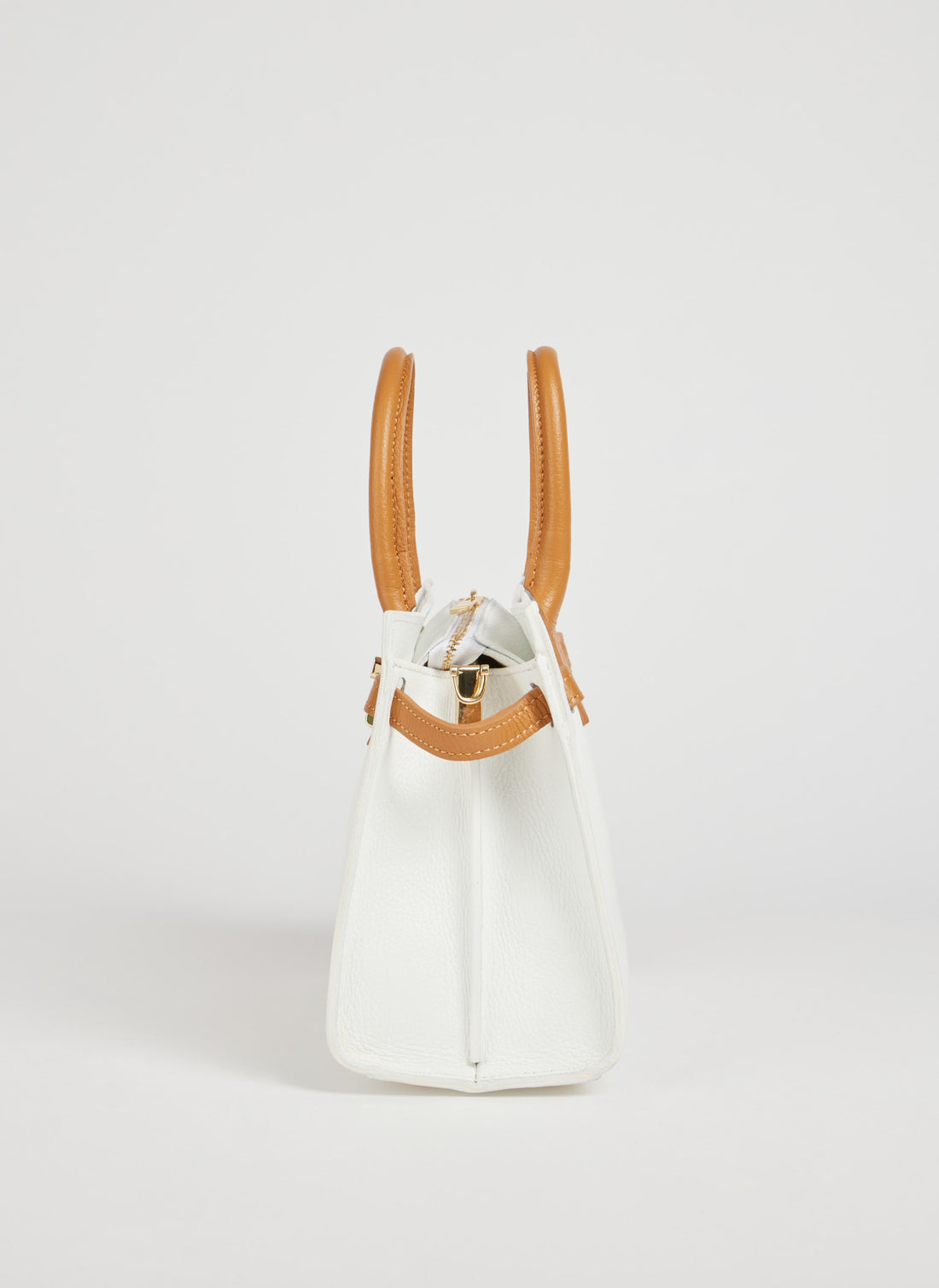 Borsa Grace Limited edition in pelle Togo Bianca