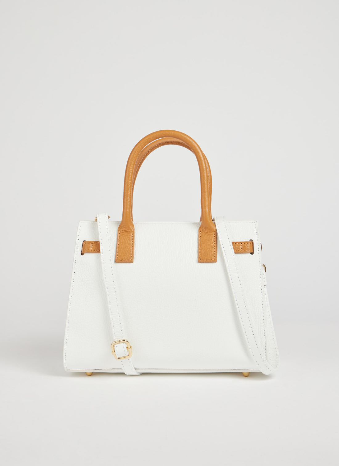 Borsa Grace Limited edition in pelle Togo Bianca