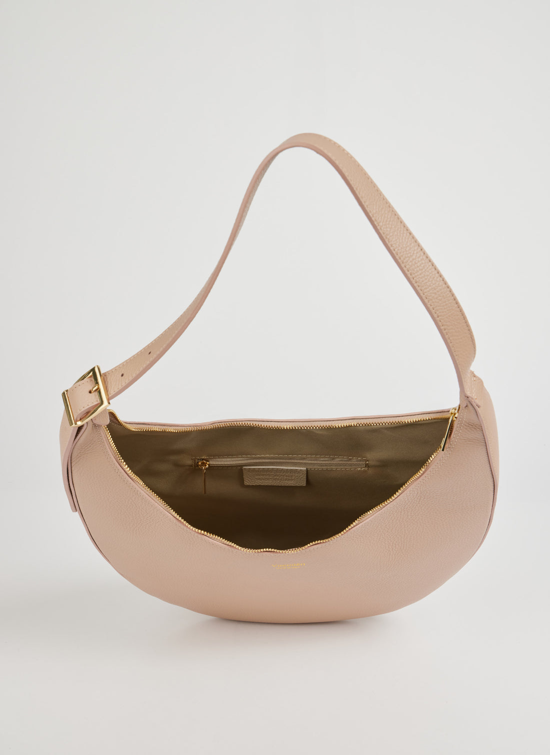 Borsa Lèa in Pelle Dollaro Cipria