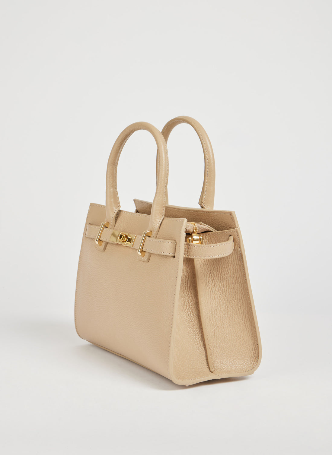 Borsa Grace in pelle Togo Sabbia