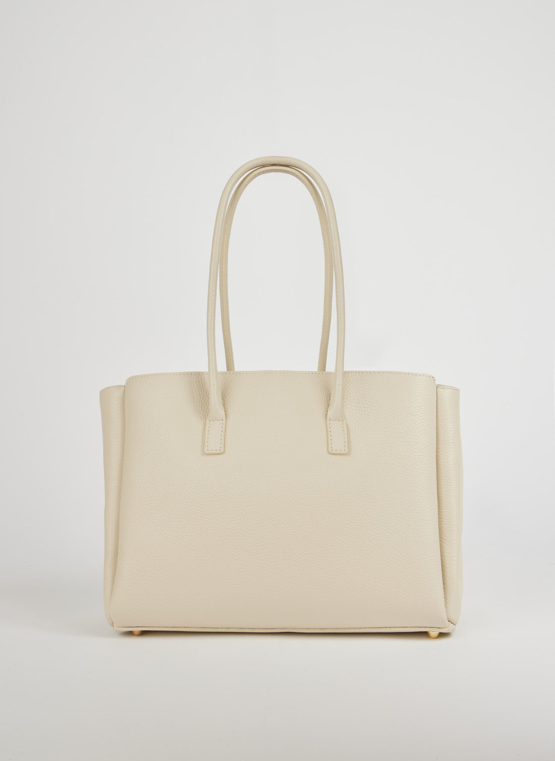 Borsa Béatrice in Pelle Togo Beige