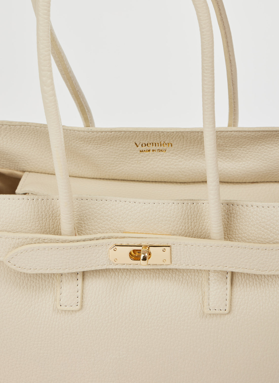 Borsa Béatrice in Pelle Togo Beige