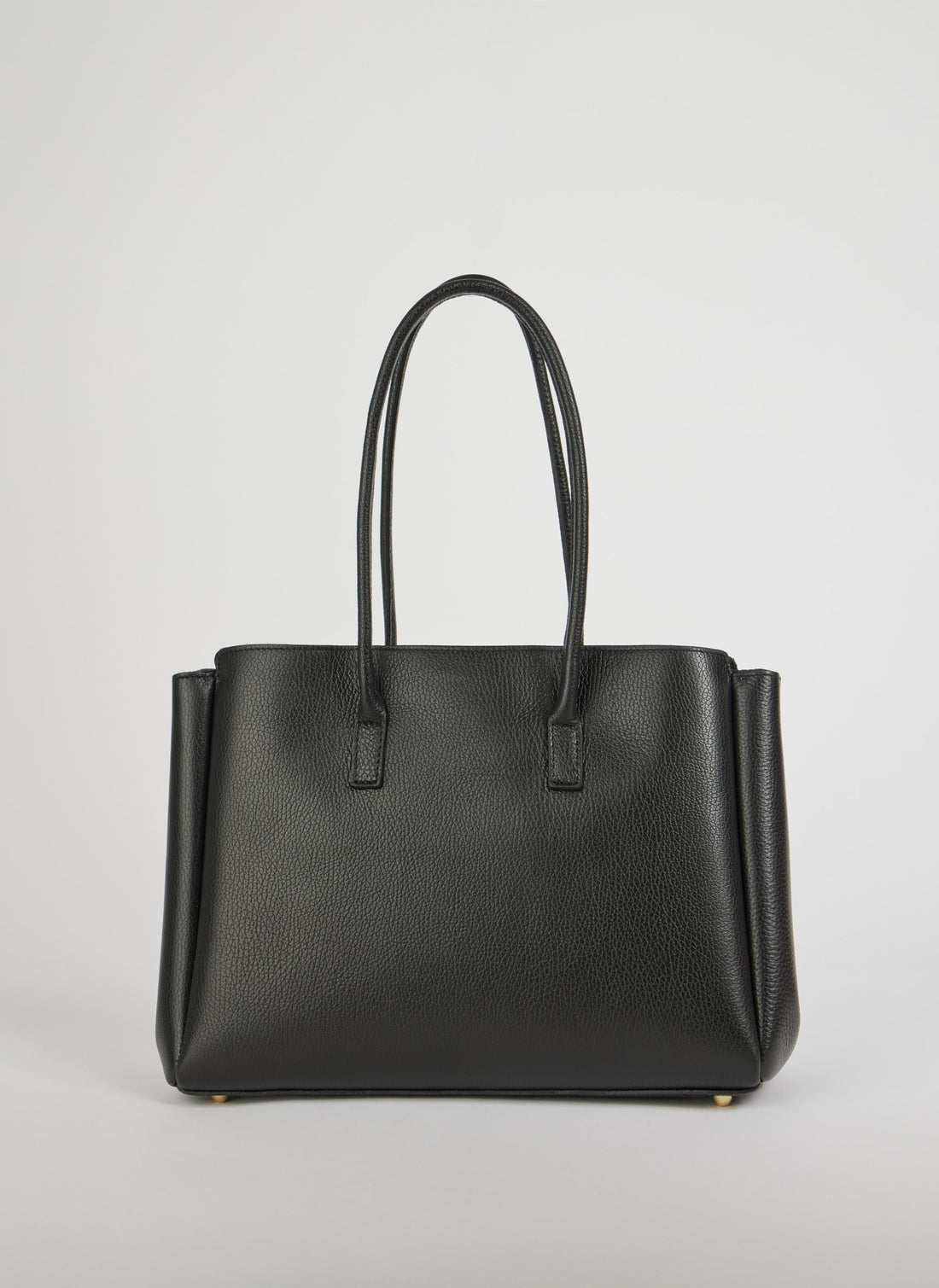 Borsa Béatrice in Pelle Togo Nera