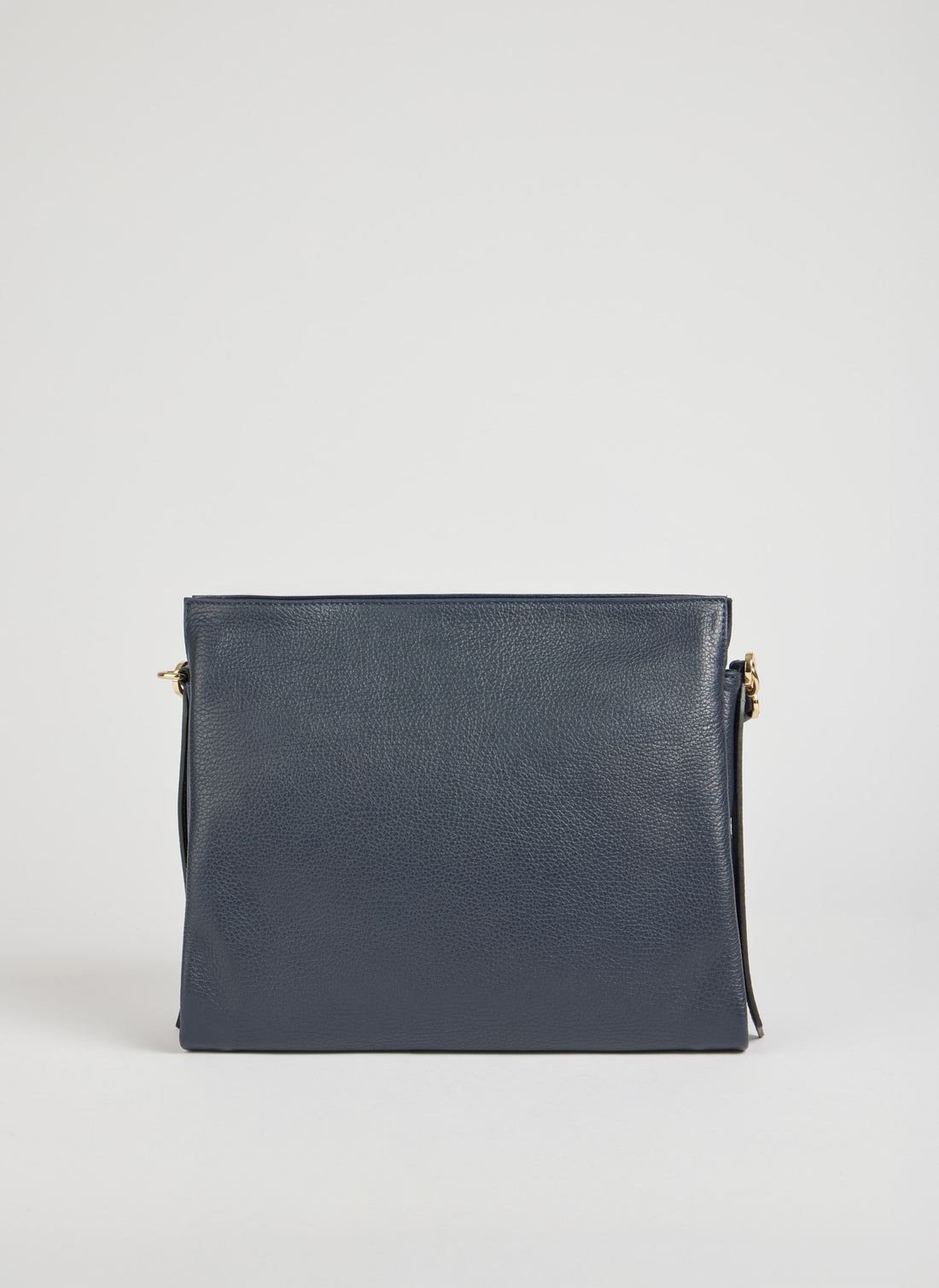 Borsa Braid in pelle Dollaro Blu Navy