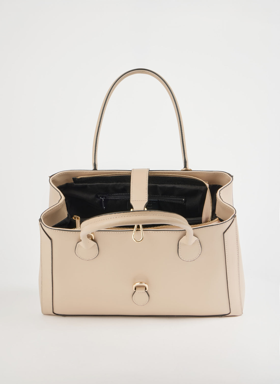 Borsa Chloe in pelle spazzolata Sabbia