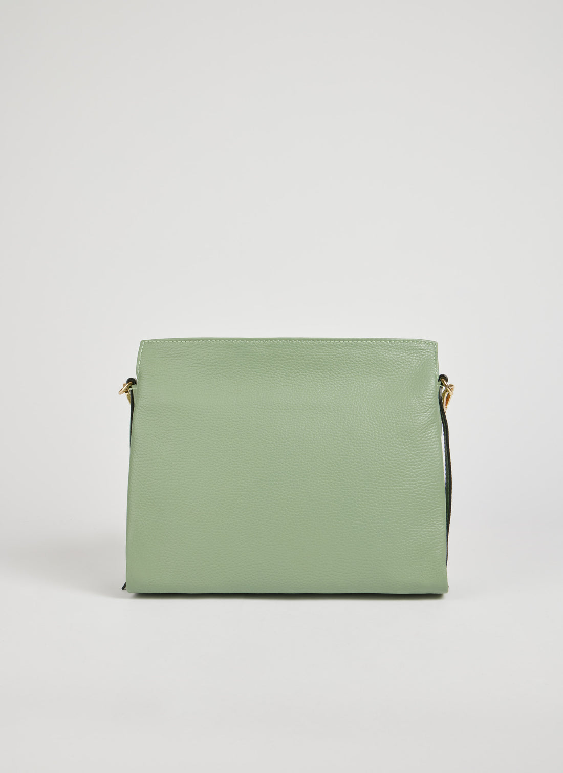 Borsa Braid in pelle Dollaro Verde Menta