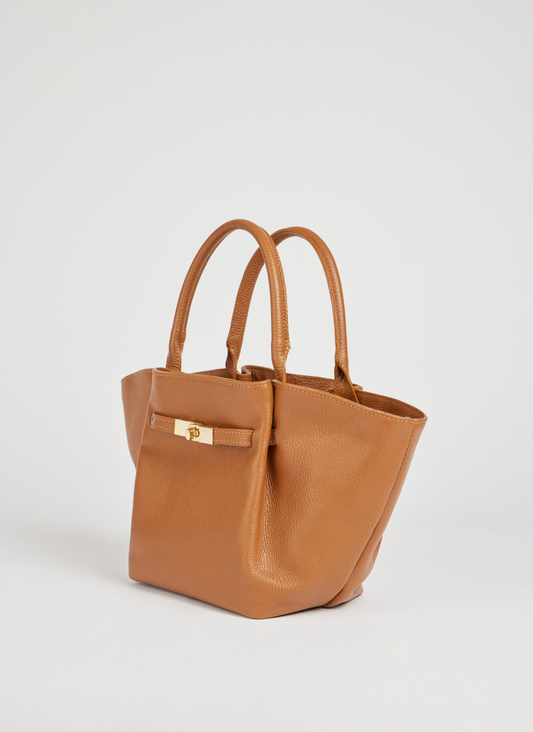 Borsa Charlène in Pelle Togo Cuoio