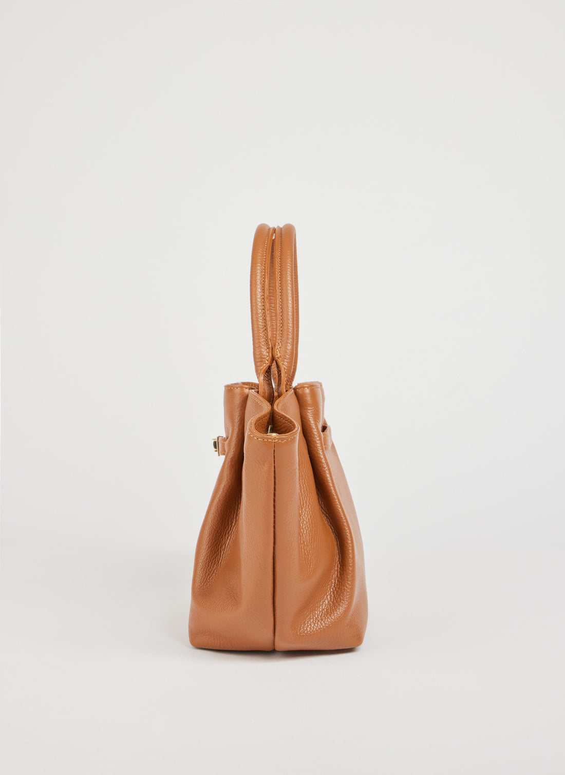 Borsa Charlène in Pelle Togo Cuoio