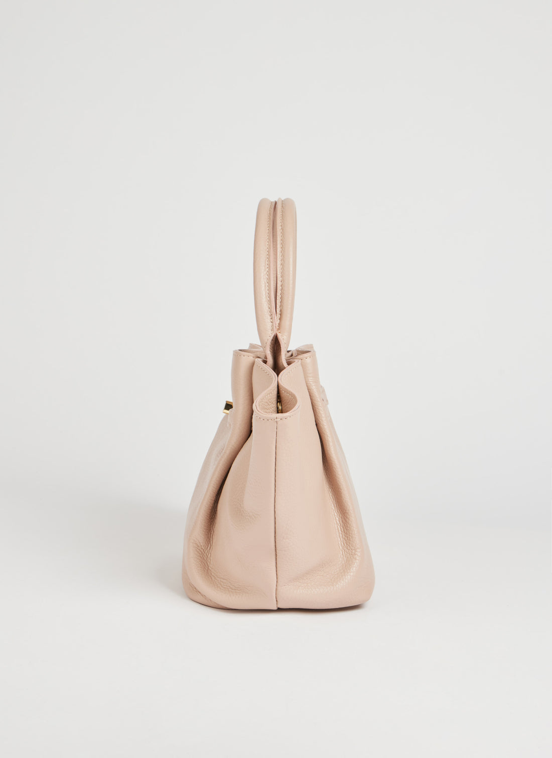 Borsa Charlène in Pelle Togo Cipria
