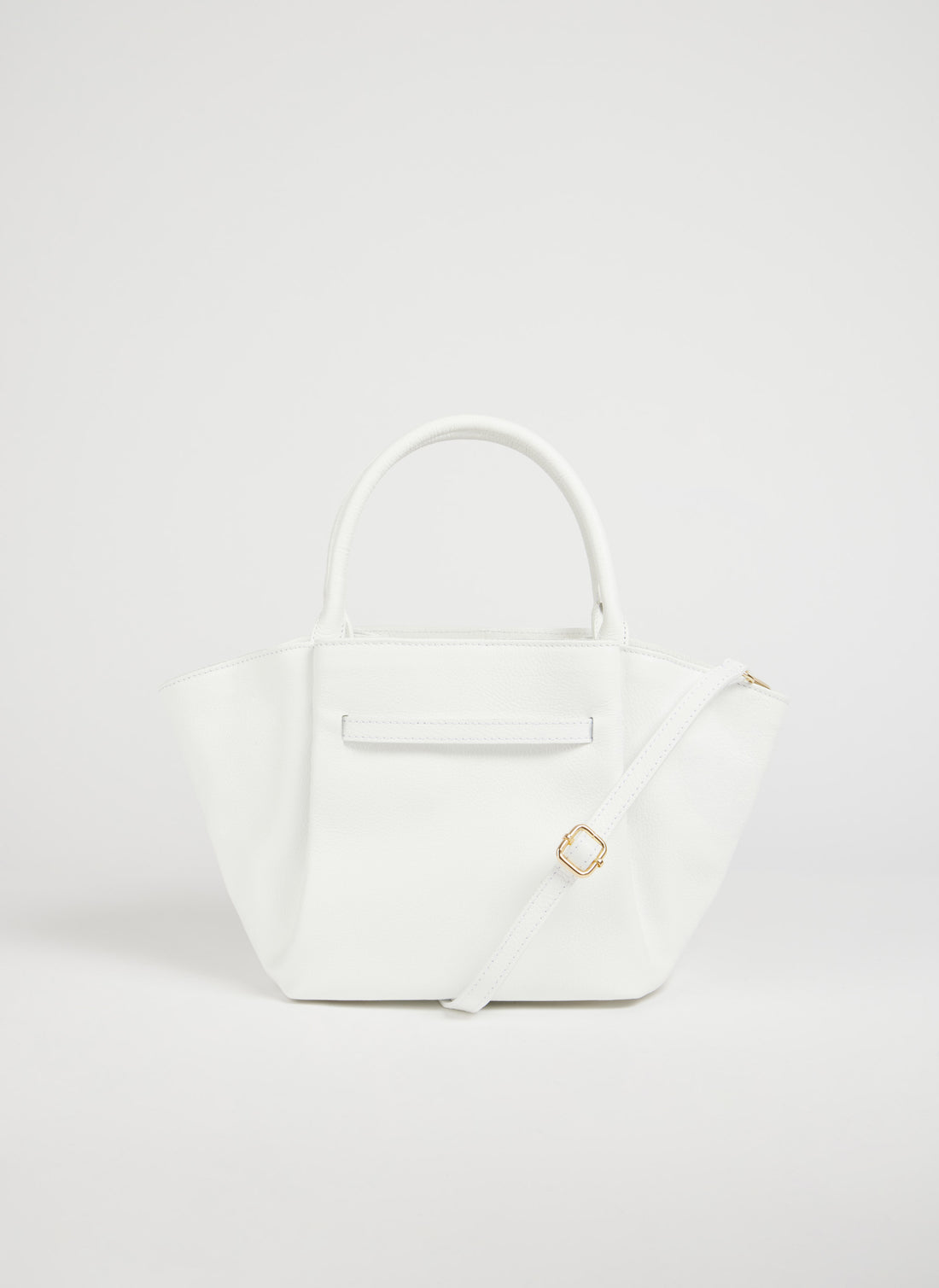 Borsa Charlène in Pelle Togo Bianca