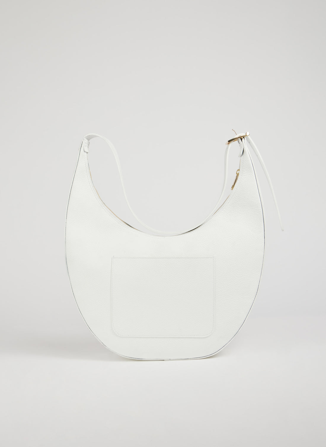 Borsa Lèa in Pelle Dollaro Bianca