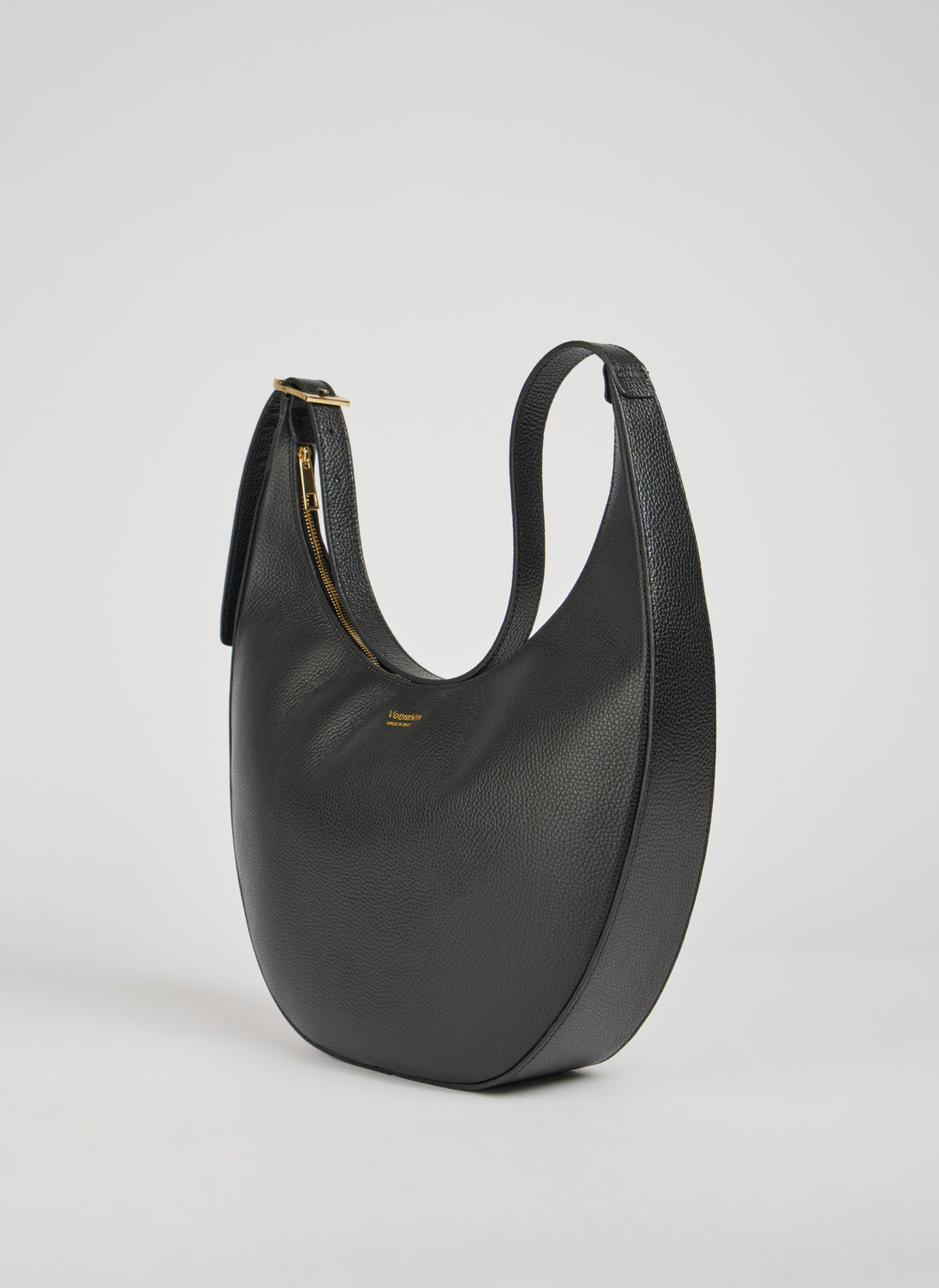 Borsa Lèa in Pelle Dollaro Nera