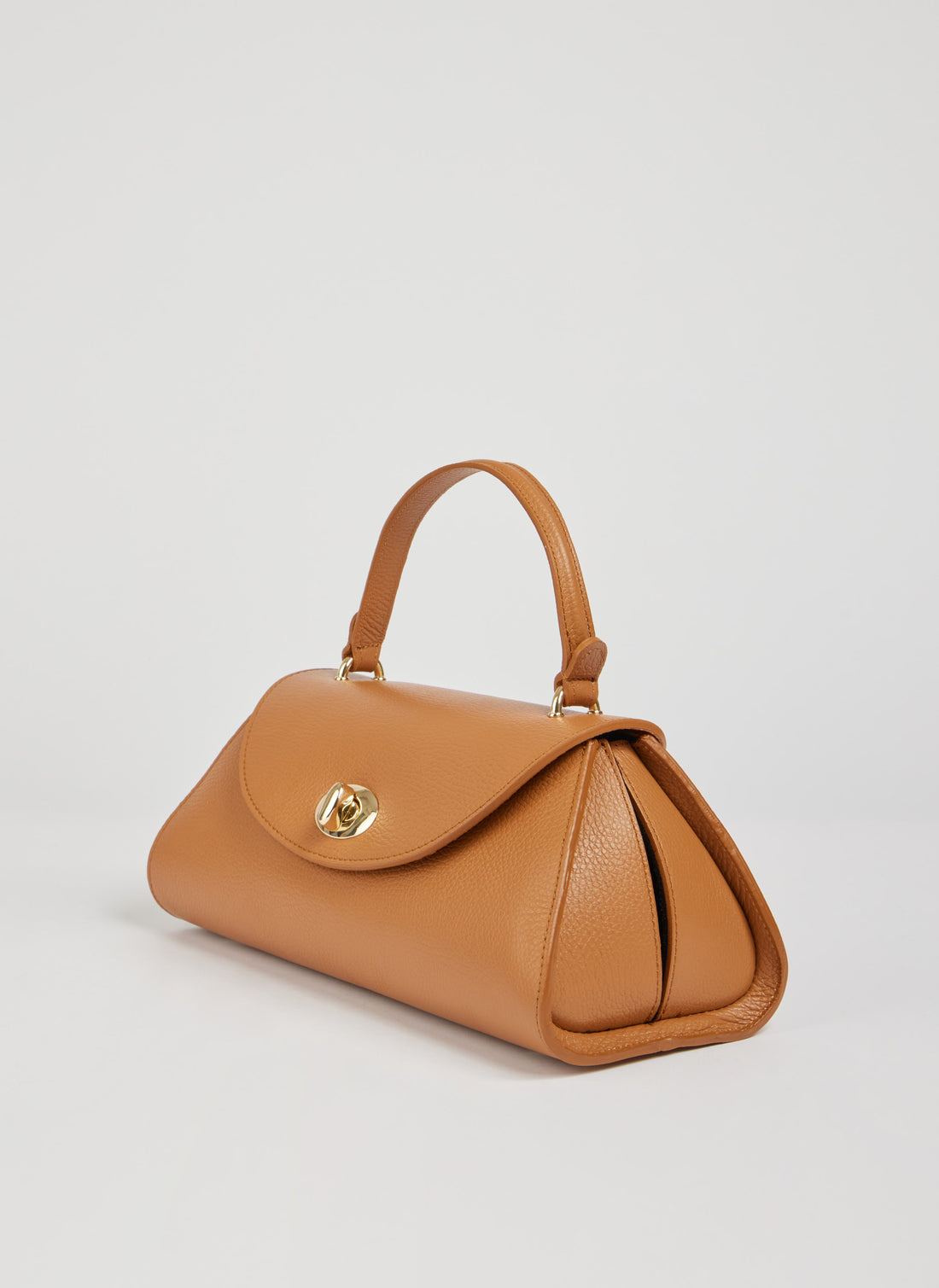 Borsa Florence in pelle Togo Cuoio