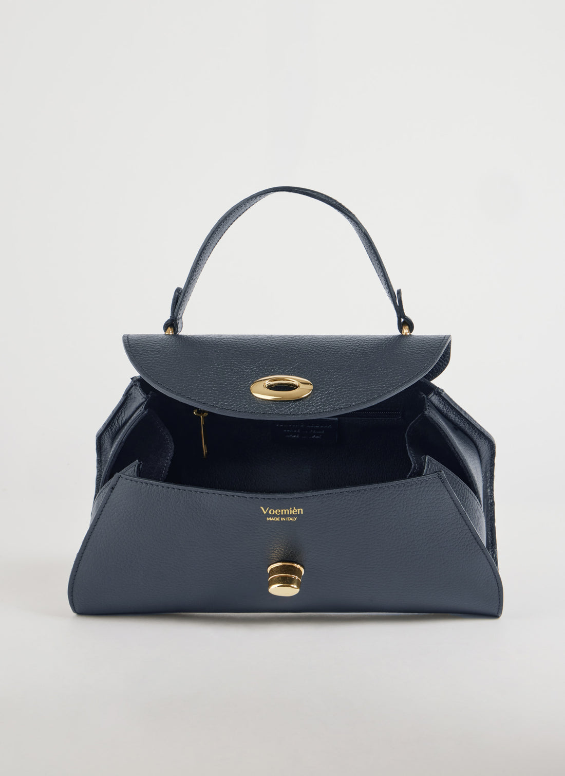 Sac Karina en cuir dollar Cuoio