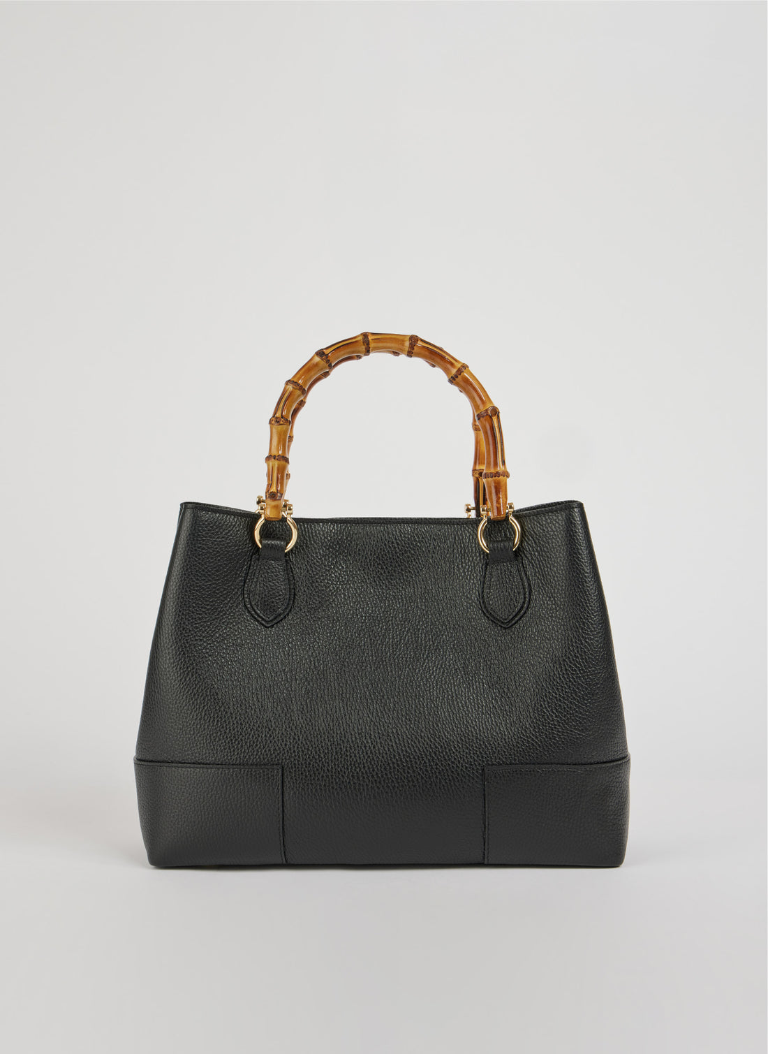 Borsa Bamboo Babe in pelle Dollaro Nera