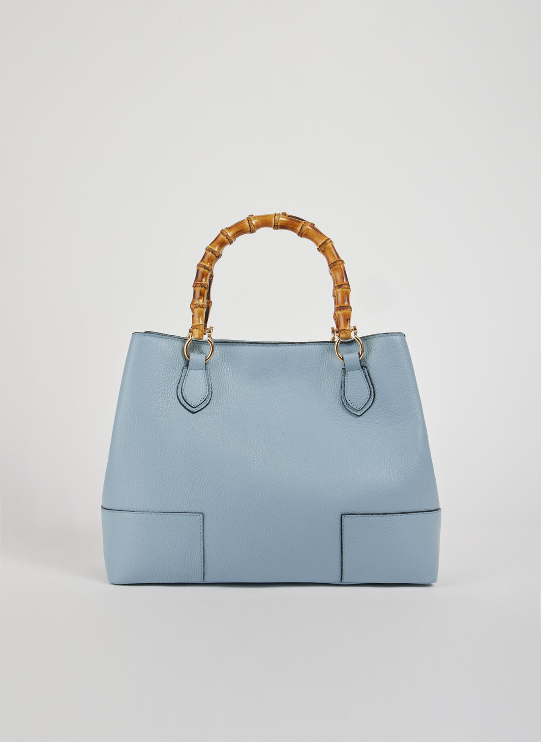 Borsa Bamboo Babe in pelle Dollaro Celeste Polvere