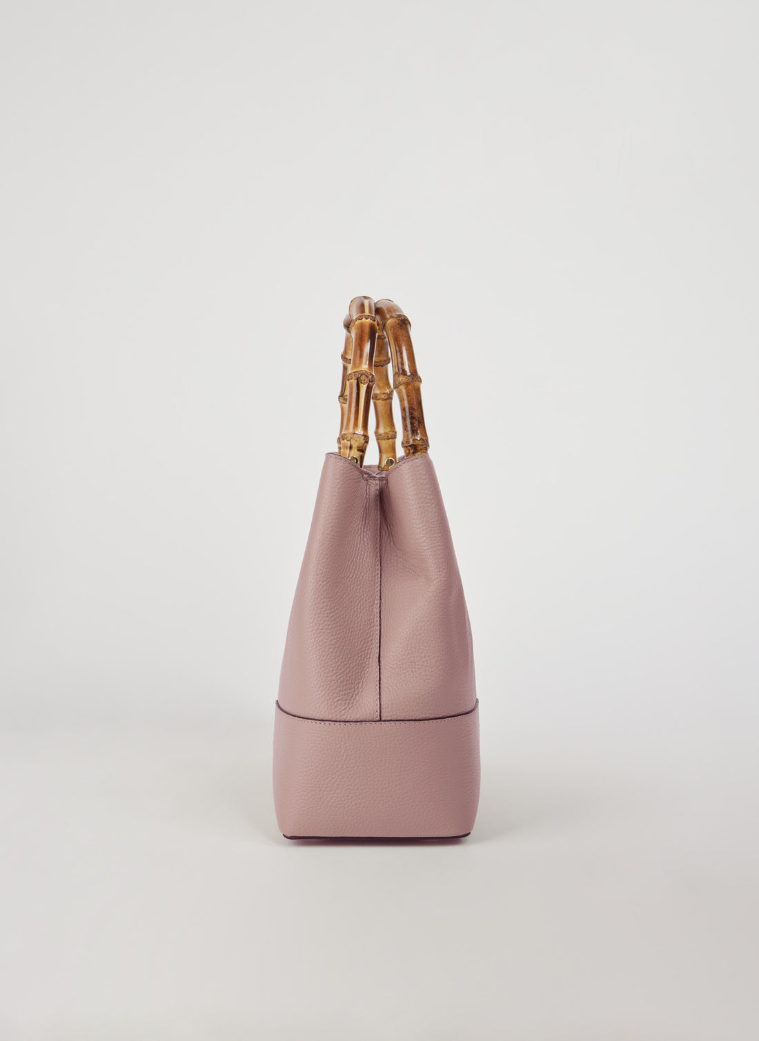 Borsa Bamboo Babe in pelle Dollaro Rosa Cipria
