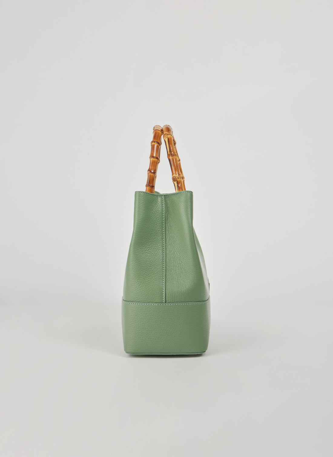 Borsa Bamboo Babe in pelle Dollaro Menta