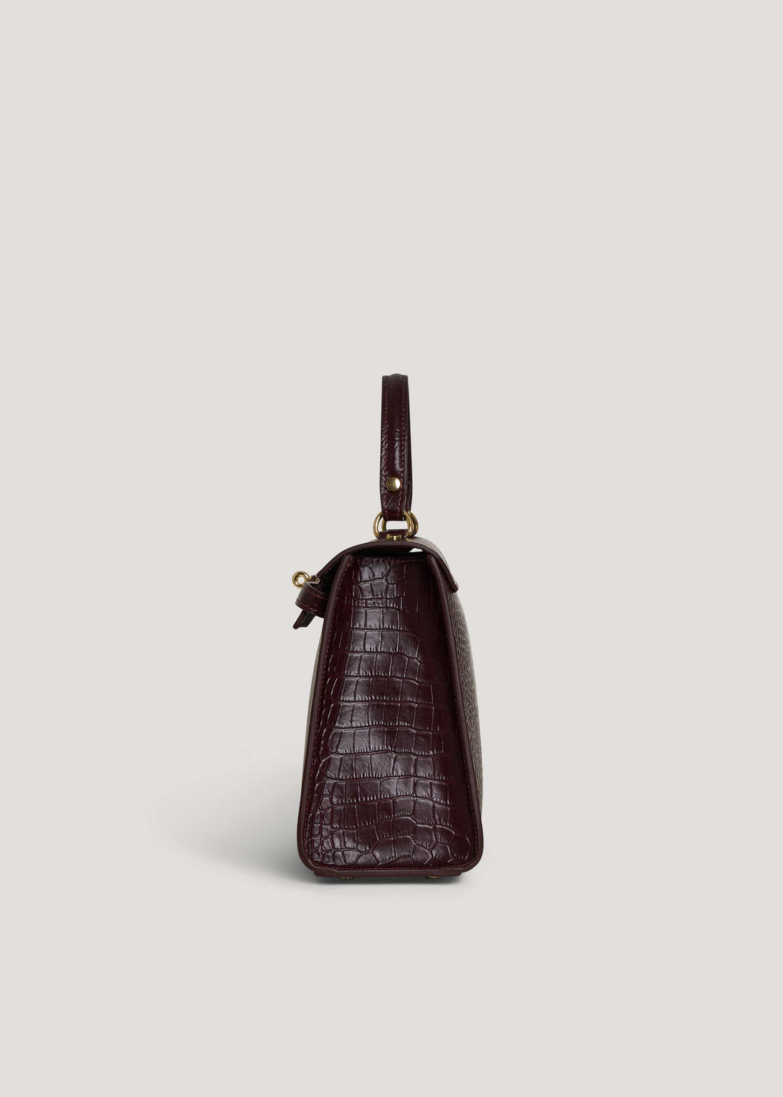 Borsa Zaira Limited Edition in Pelle Coco Bordeaux - Voemièn