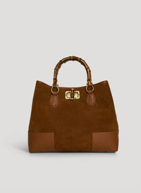 Sac Bamboo Babe en cuir Black Dollar