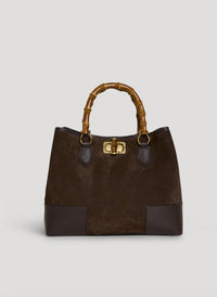 Sac Bamboo Babe en cuir Black Dollar