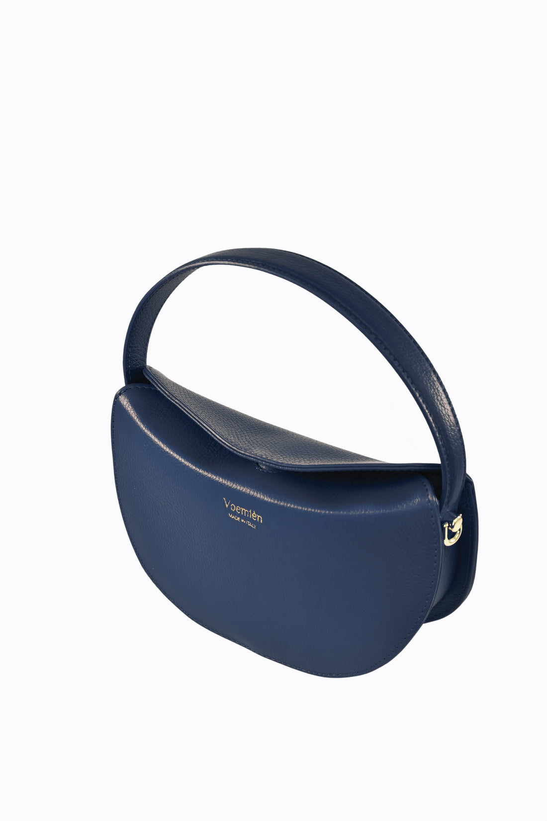 Borsa Danielle in pelle Togo Blu Navy