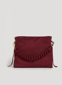 Braid bag in Orange Dollar leather