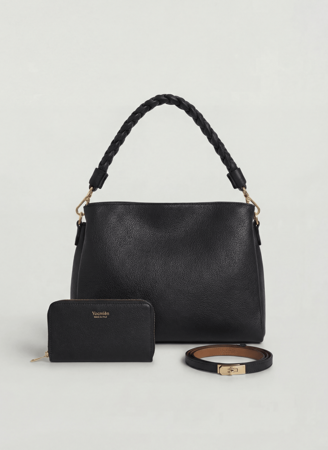 Set Daily Urbano | Braid in pelle Nera - Voemièn