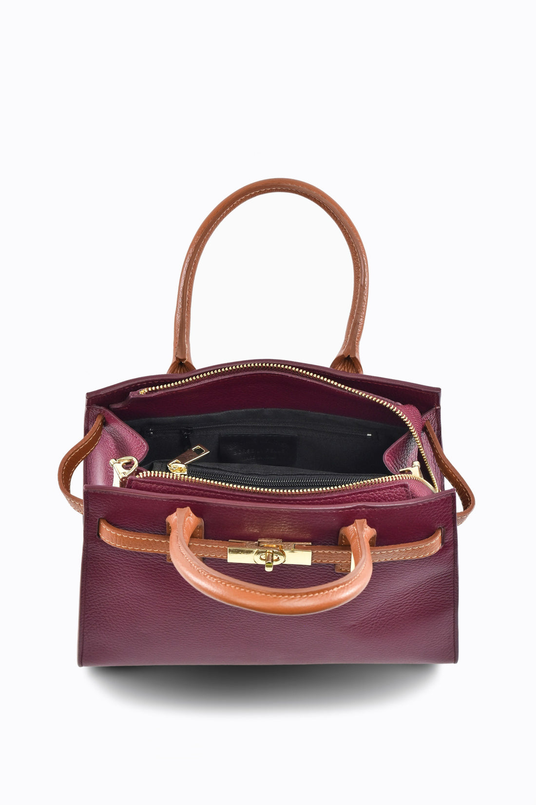 Borsa Grace Limited edition in pelle Togo Borgogna