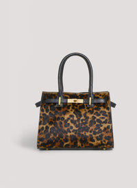 Borsa Grace Limited Edition in Pelle Calf Hair Leopardata