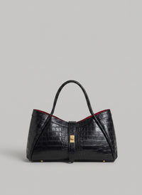 Borsa Mayfair Media Limited Edition in Pelle Coco Nera
