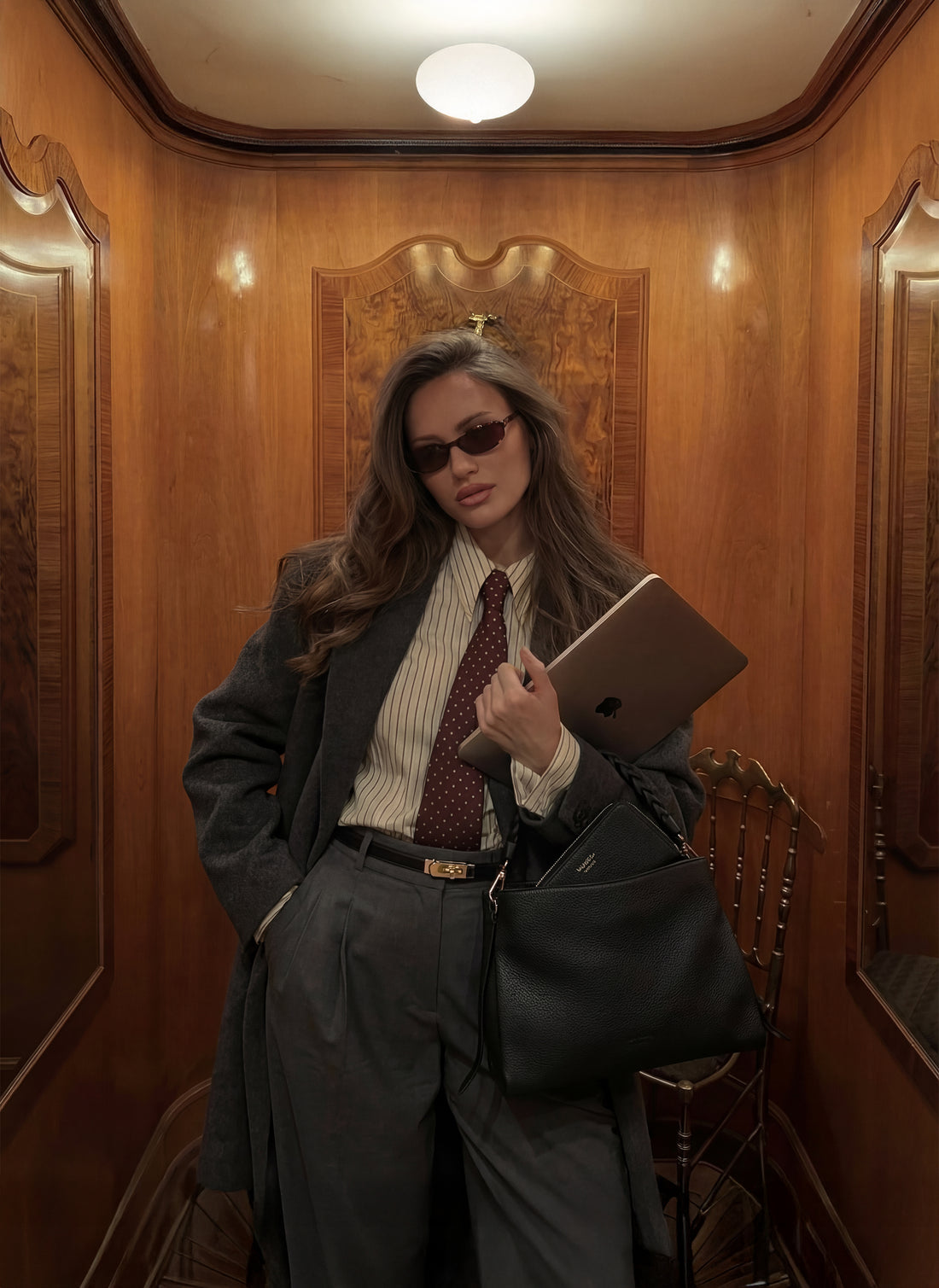 Set Daily Urbano | Braid in pelle Nera