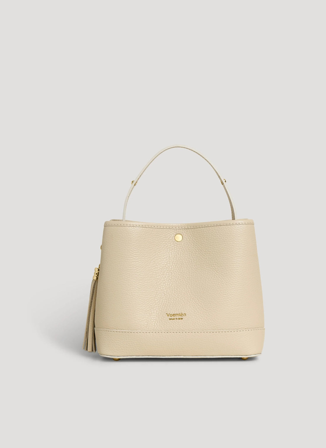 Borsa Kendy in Pelle Dollaro Crema - Voemièn