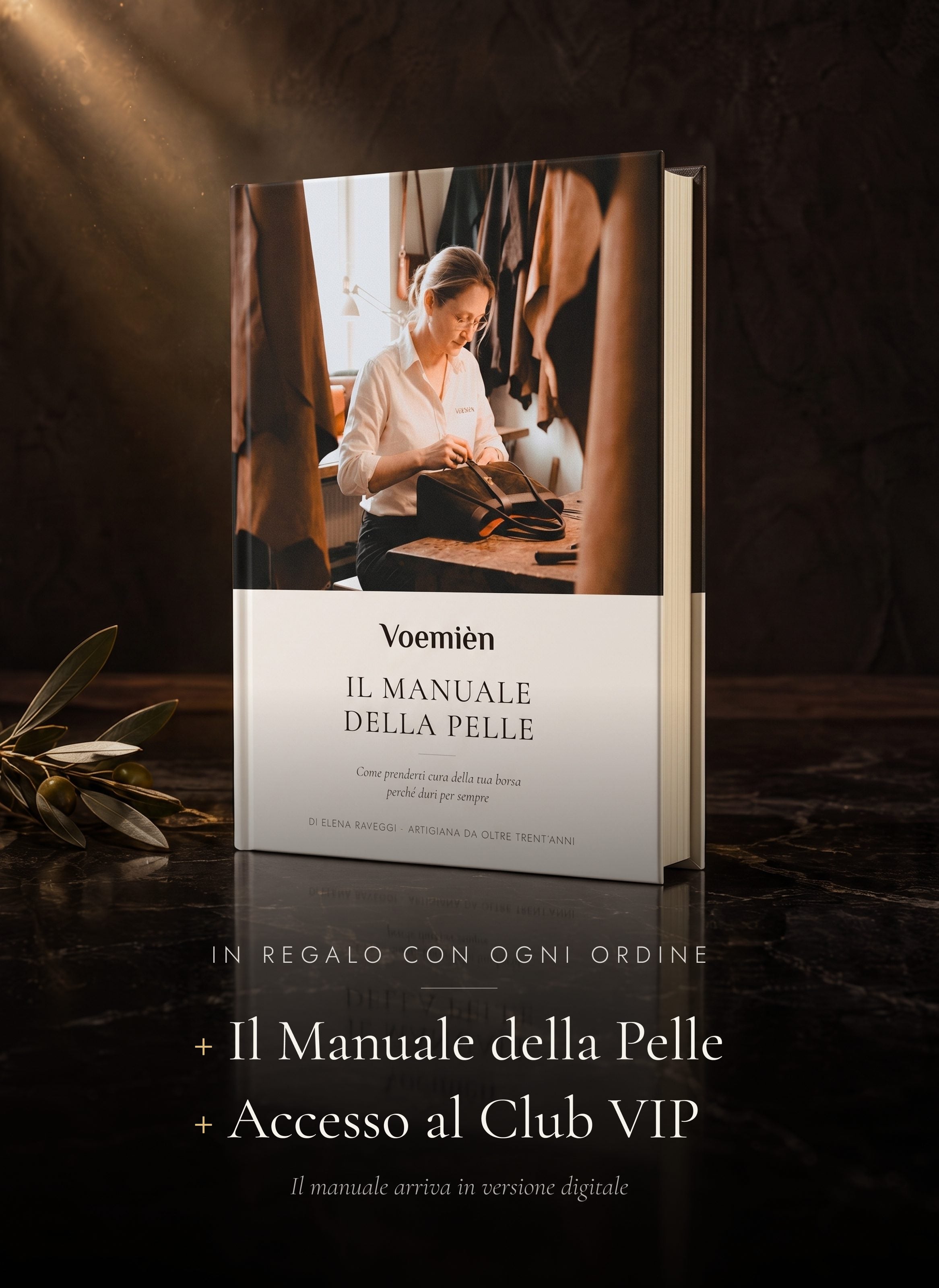 Il Manuale della Pelle di Elena Raveggi in regalo con ogni ordine, piu accesso al Club VIP Voemien