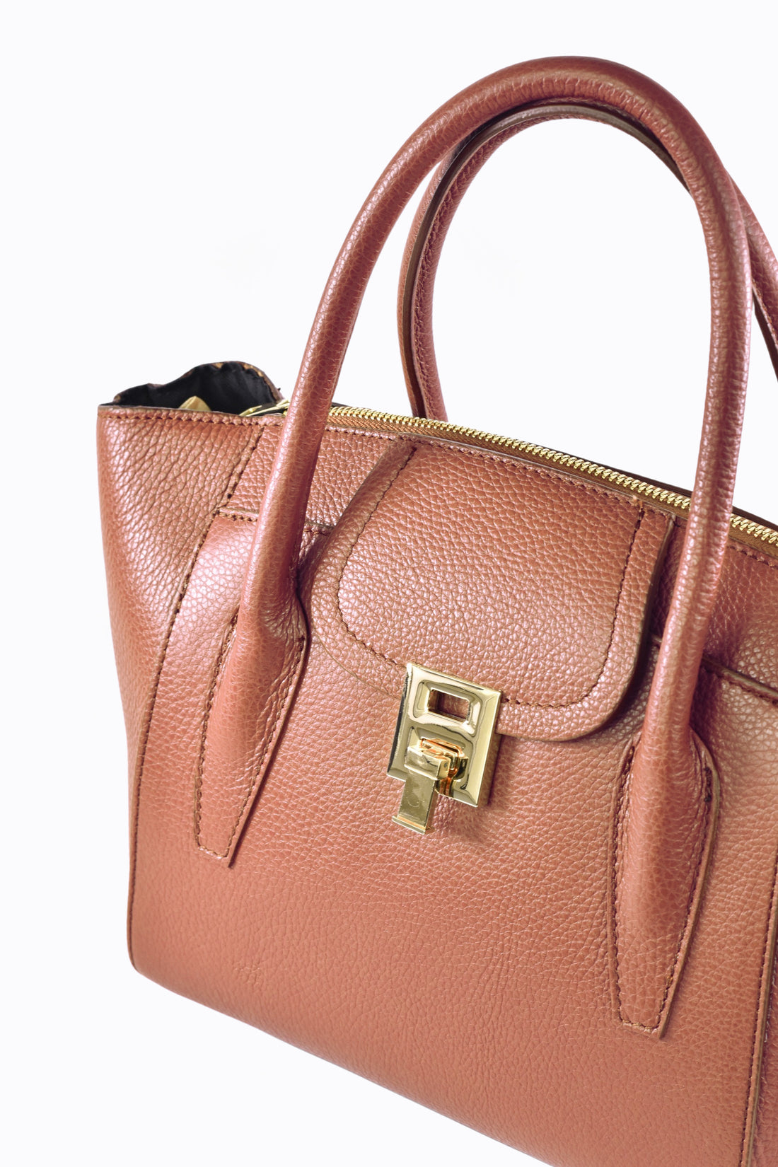 Kylie bag in Dollar Cuoio leather