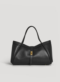 Borsa Mayfair in Pelle Togo Nera